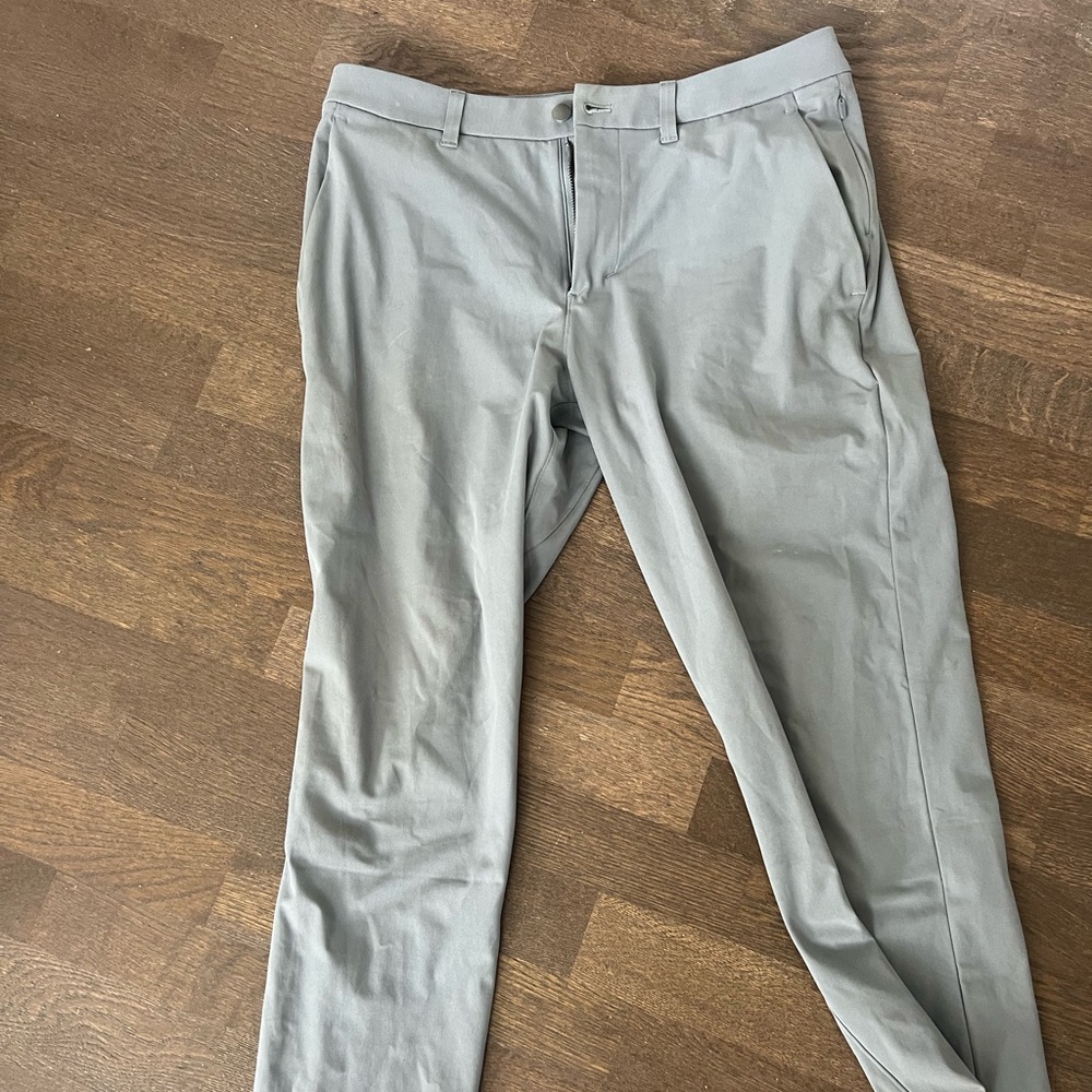 Men's Light Gray Dress Pants